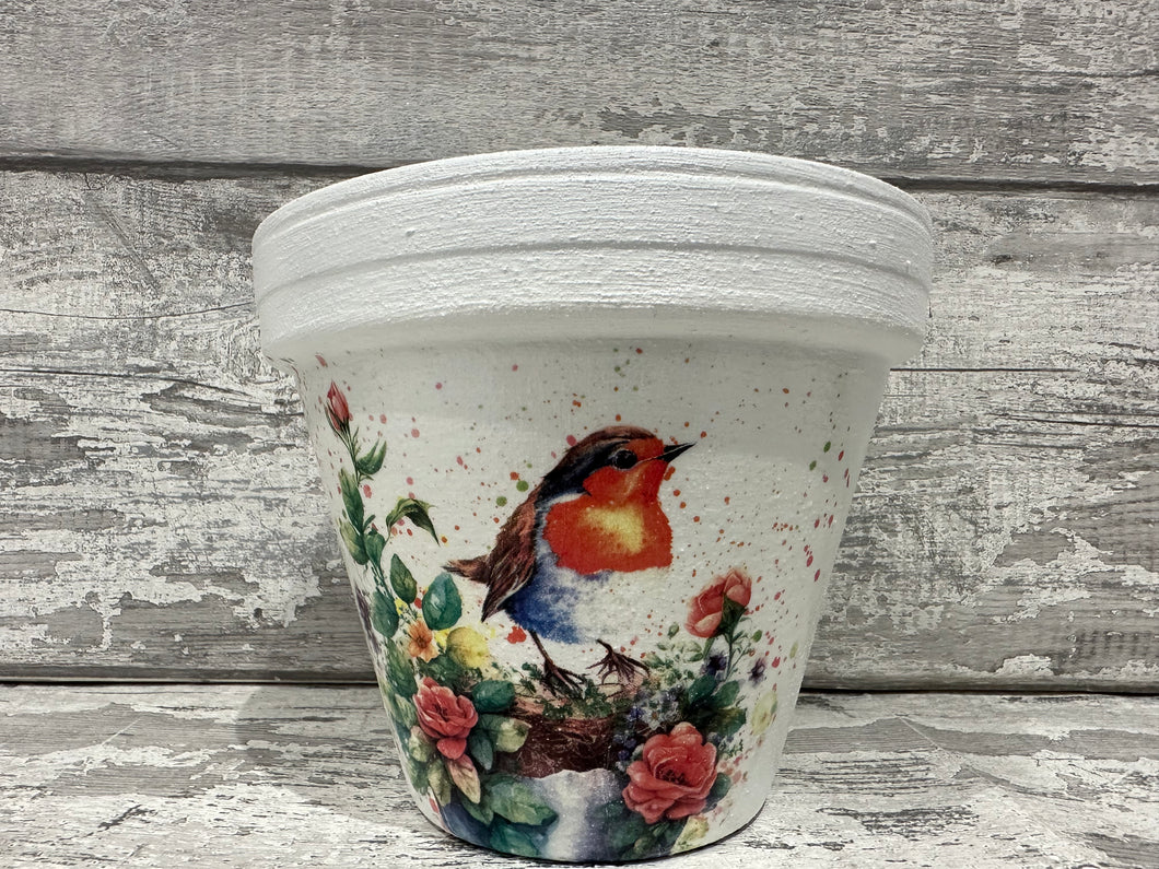 Robin plant pot