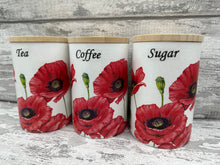 Load image into Gallery viewer, Poppy canister set
