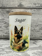 Load image into Gallery viewer, German shepherd canister set
