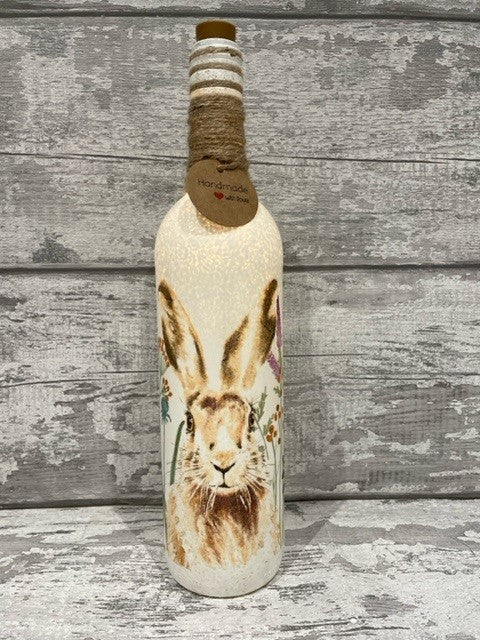 Hare floral light up bottle