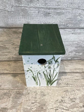 Load image into Gallery viewer, Snowdrop bird box
