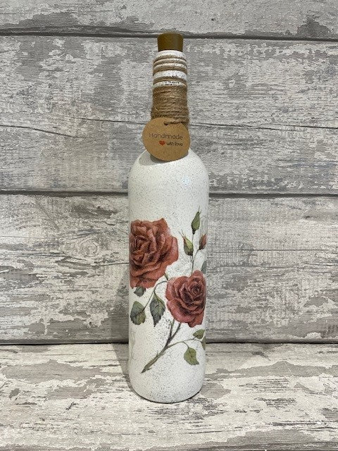 Rose light up bottle