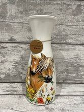 Load image into Gallery viewer, Horse and foal vase
