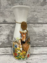 Load image into Gallery viewer, Horse and foal vase
