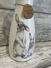 Load image into Gallery viewer, White rabbit vase
