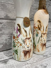 Load image into Gallery viewer, Hare floral vase and light up bottle
