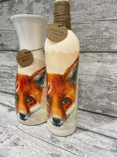 Load image into Gallery viewer, Fox face vase and light up bottle gift set
