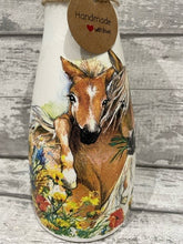 Load image into Gallery viewer, Horse and foal vase
