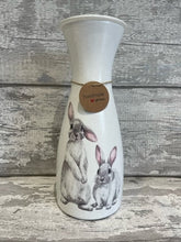 Load image into Gallery viewer, White rabbit vase
