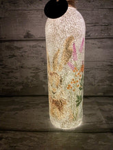 Load image into Gallery viewer, Hare floral light up bottle
