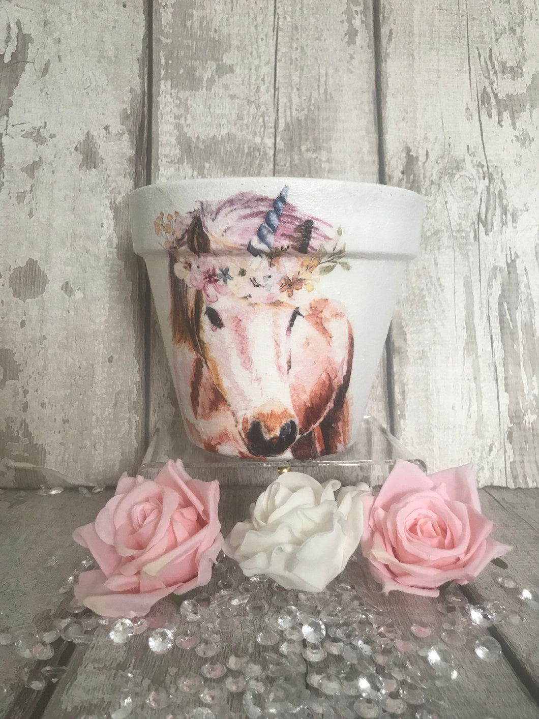 Unicorn plant pot