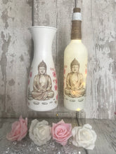 Load image into Gallery viewer, Buddha vase - decoupaged
