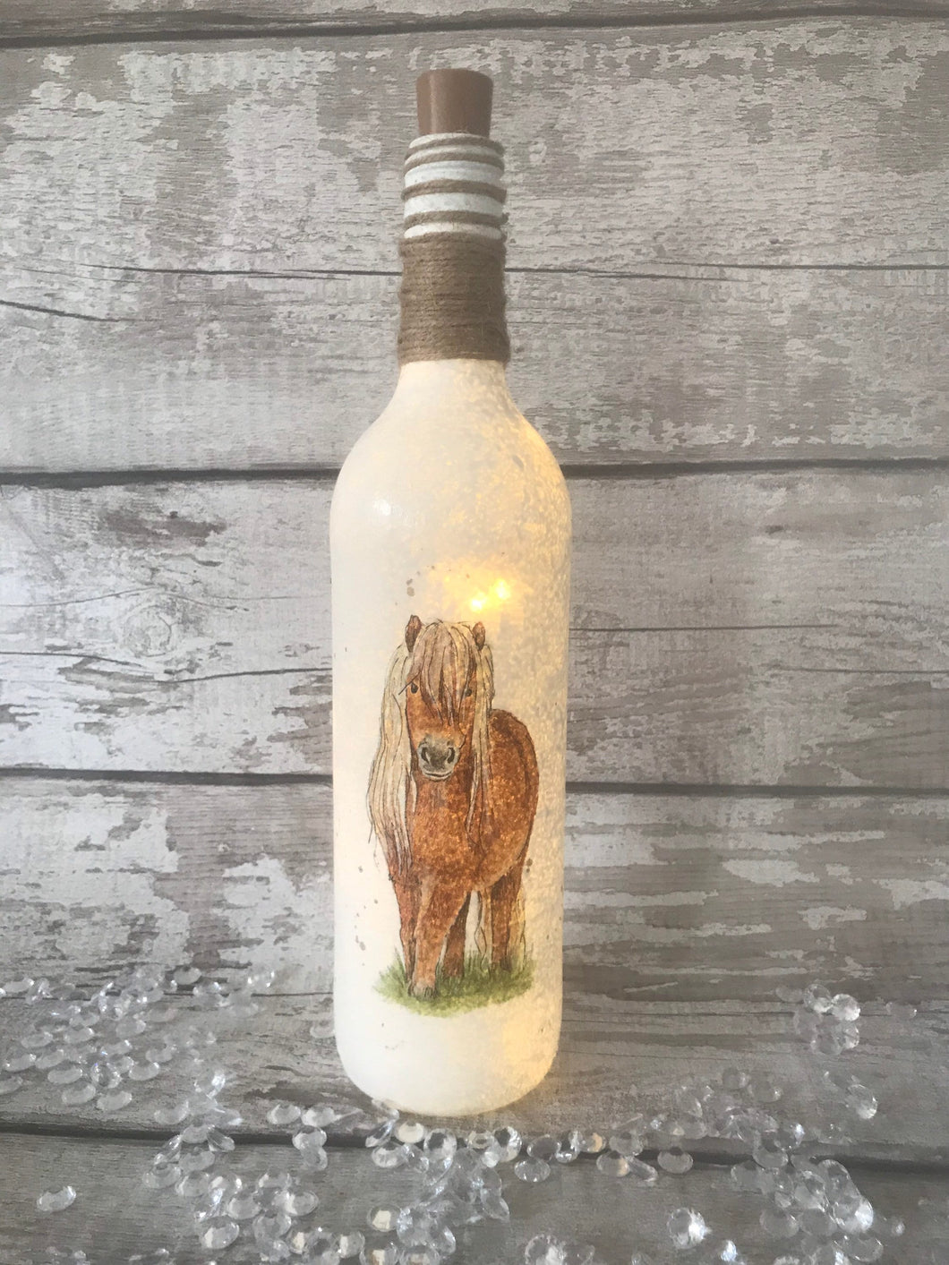 Pony light up bottle