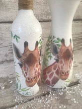 Load image into Gallery viewer, Giraffe Vase &amp; Light Up Bottle Set
