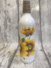 Load image into Gallery viewer, Sunflower vase and light up bottle set
