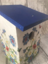 Load image into Gallery viewer, Cornflower bird box
