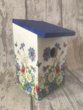 Load image into Gallery viewer, Cornflower bird box
