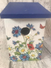 Load image into Gallery viewer, Cornflower bird box
