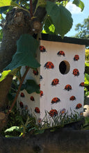 Load image into Gallery viewer, Ladybird bird box
