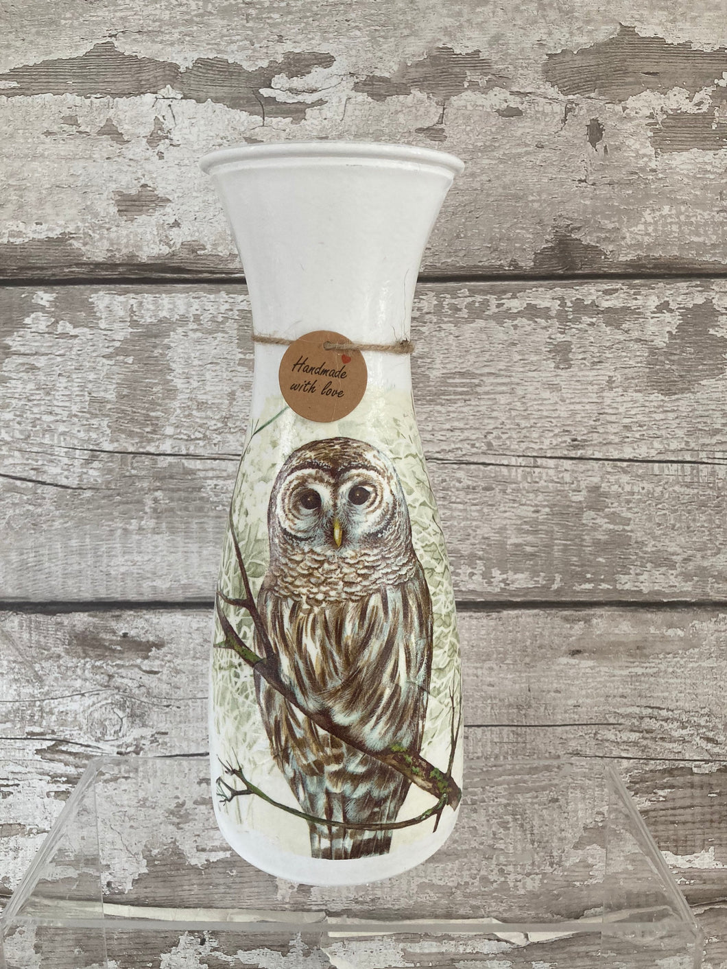 Owl vase