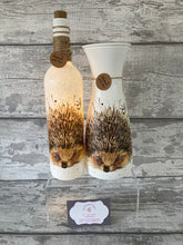 Load image into Gallery viewer, Hedgehog Vase &amp; Light Up Bottle
