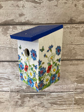 Load image into Gallery viewer, Cornflower bird box
