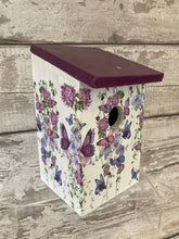 Load image into Gallery viewer, Butterfly bird box
