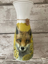 Load image into Gallery viewer, Fox in a field vase

