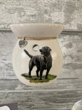 Load image into Gallery viewer, Black Labrador wax burner mini gift set

