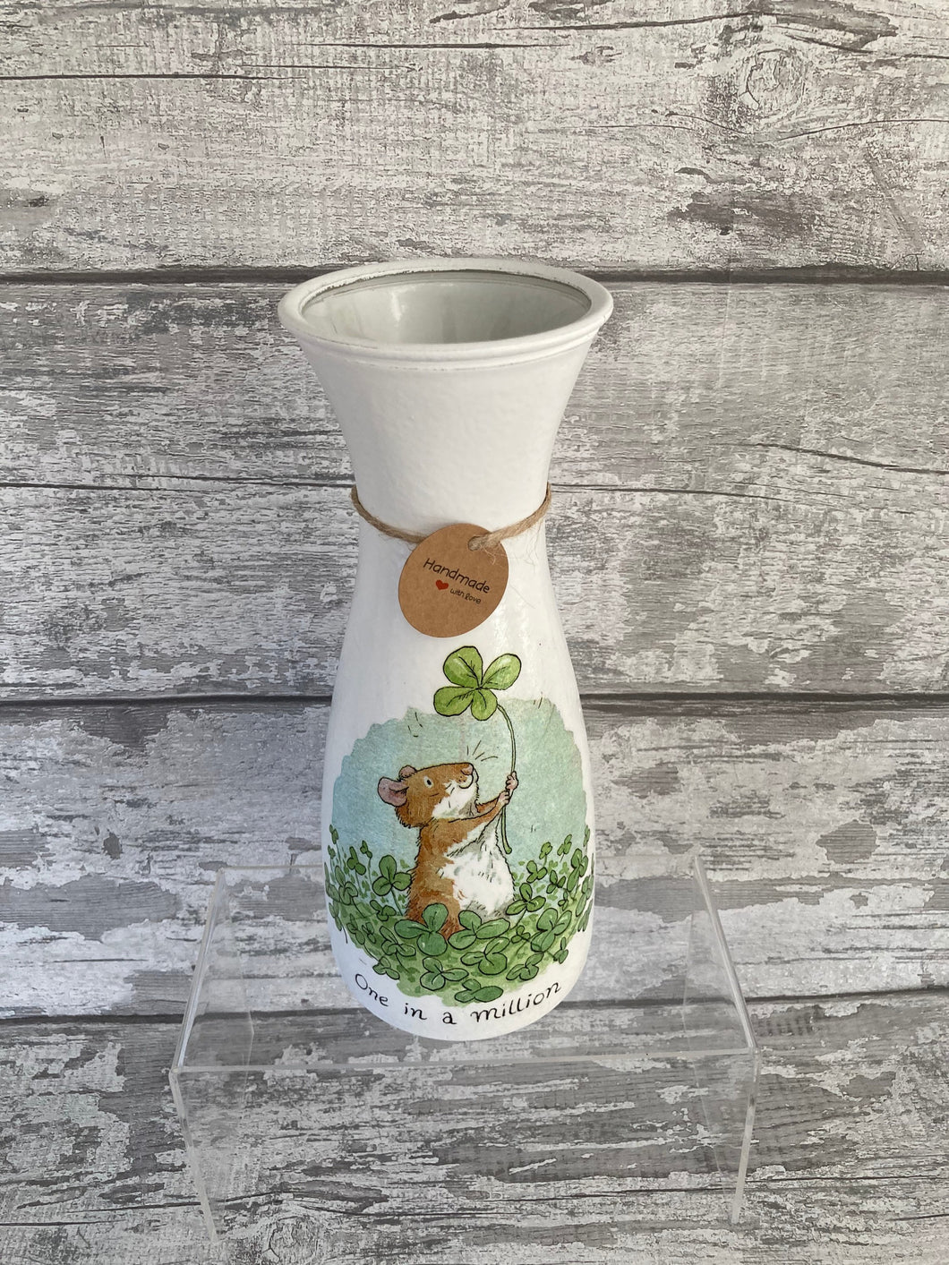 Thank you gift Mouse vase