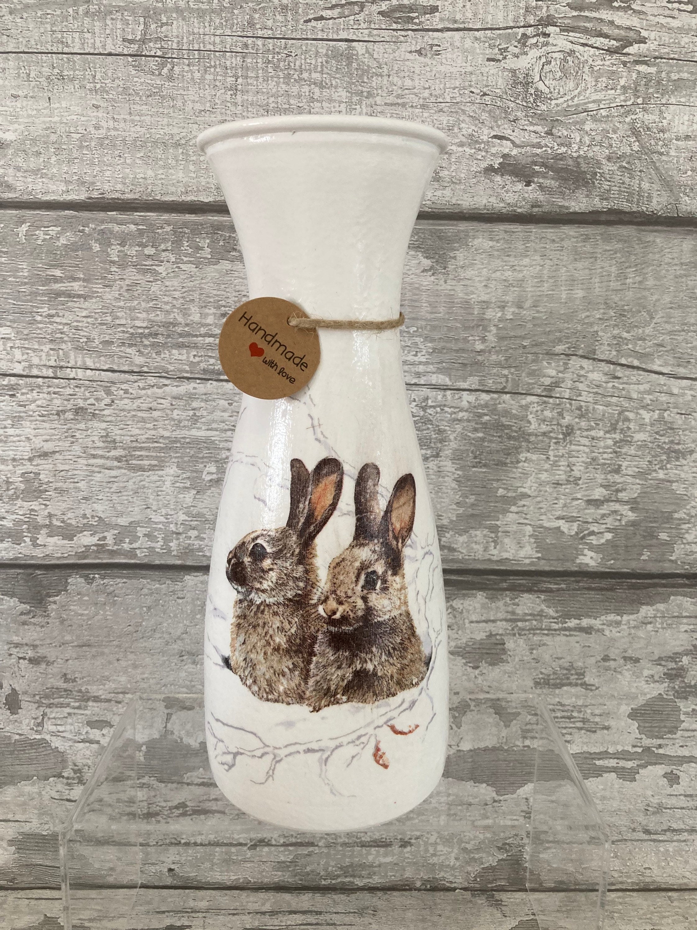 Hare Vase – Mrs Wreath Designs Uk