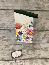 Load image into Gallery viewer, Floral bird box, nesting box
