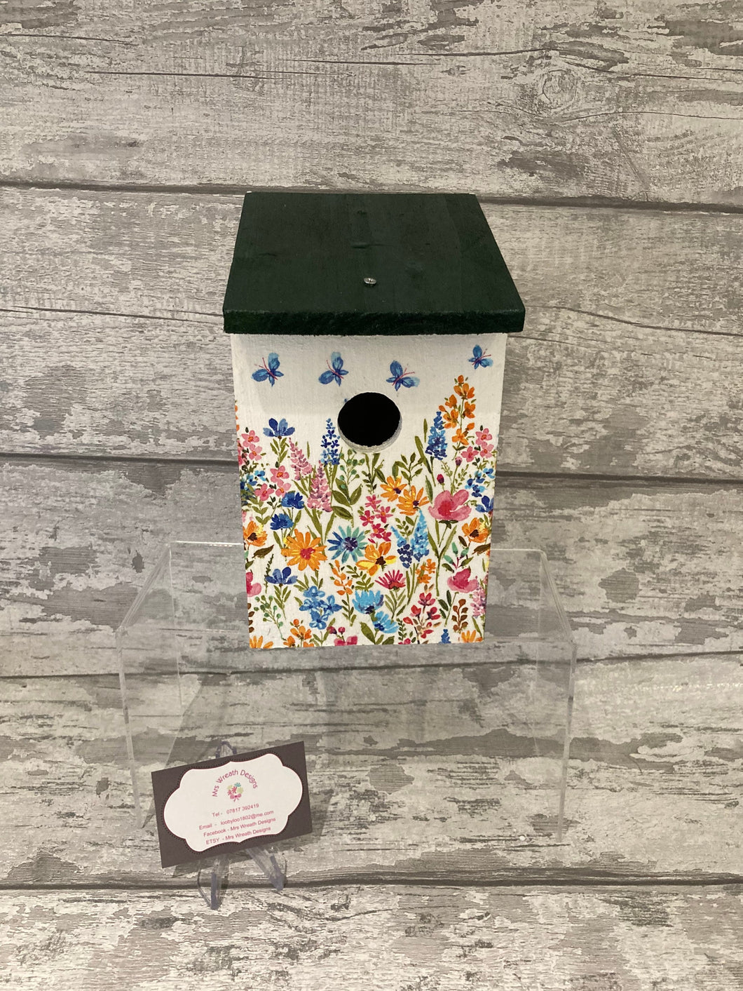 Wildflower bird box  - green roof