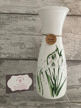 Load image into Gallery viewer, Snowdrop vase and light up bottle set
