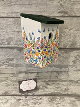 Load image into Gallery viewer, Wildflower bird box  - green roof
