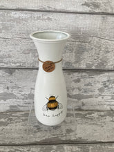 Load image into Gallery viewer, Bee happy vase
