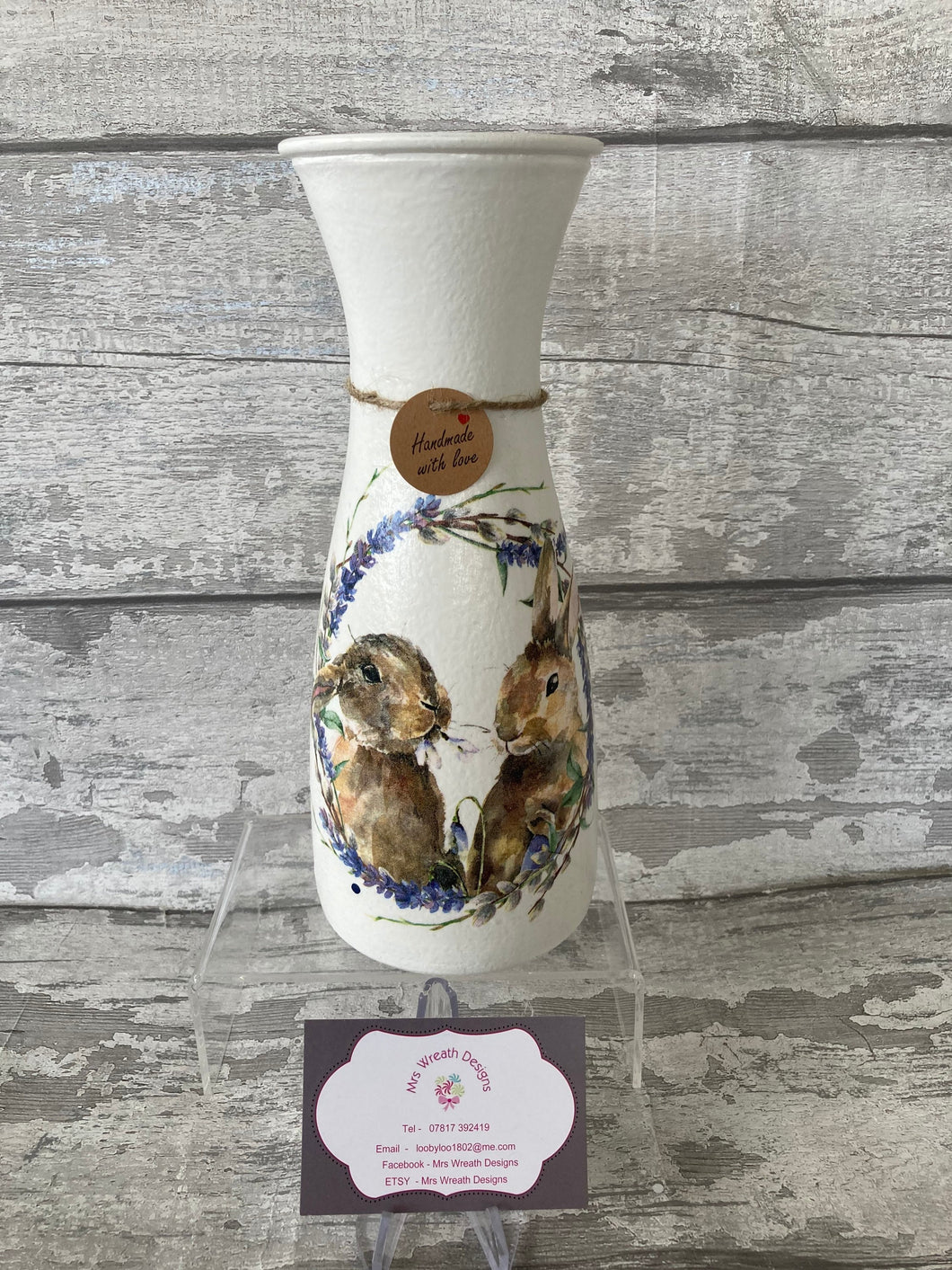 rabbit vase