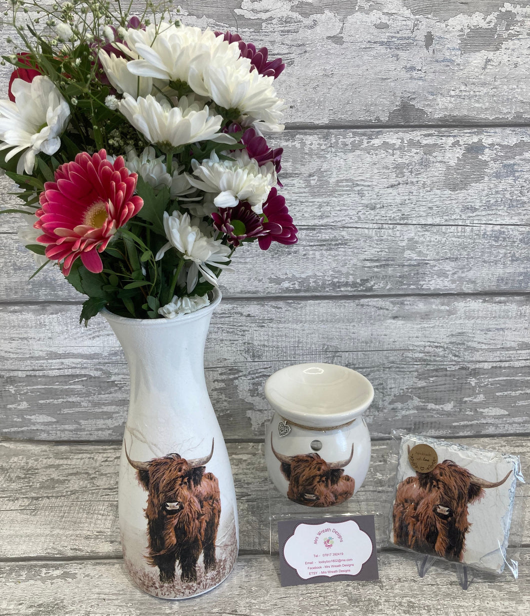 Highland Cow Gift Set