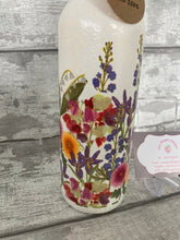 Load image into Gallery viewer, wild flower light up bottle
