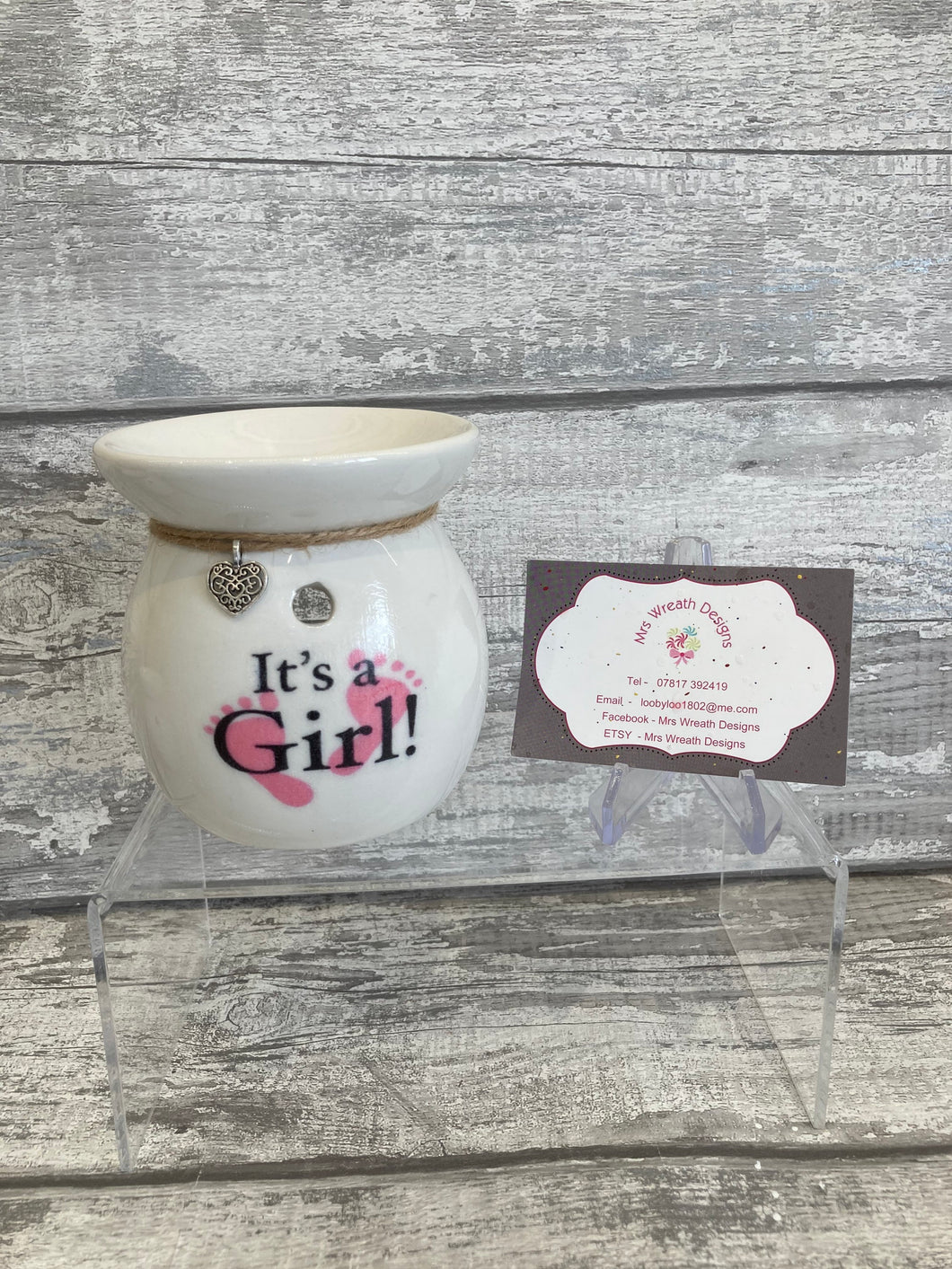 Baby girl wax burner