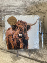 Load image into Gallery viewer, Highland Cow Wax Burner complete gift Set
