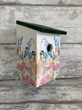 Load image into Gallery viewer, Robin on a fence bird box
