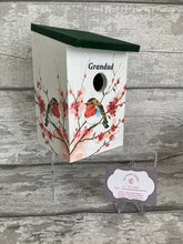 Load image into Gallery viewer, Father’s Day Bird Box - Robin Grandad
