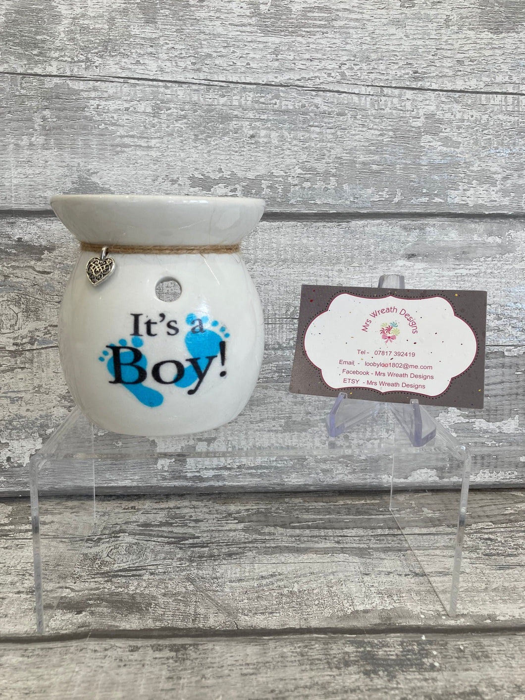 Baby boy wax burner