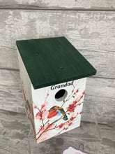 Load image into Gallery viewer, Father’s Day Bird Box - Robin Grandad
