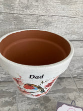 Load image into Gallery viewer, Father Day Plant Pot - Robin Dad
