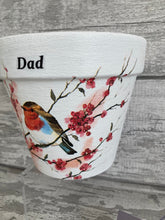 Load image into Gallery viewer, Father Day Plant Pot - Robin Dad
