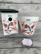 Load image into Gallery viewer, Father Day Plant Pot - Robin Dad
