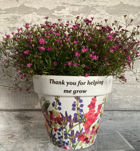 Load image into Gallery viewer, Teacher gift plant pot
