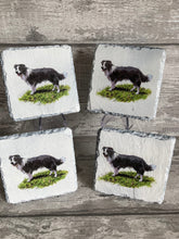 Load image into Gallery viewer, Collie coasters x 4
